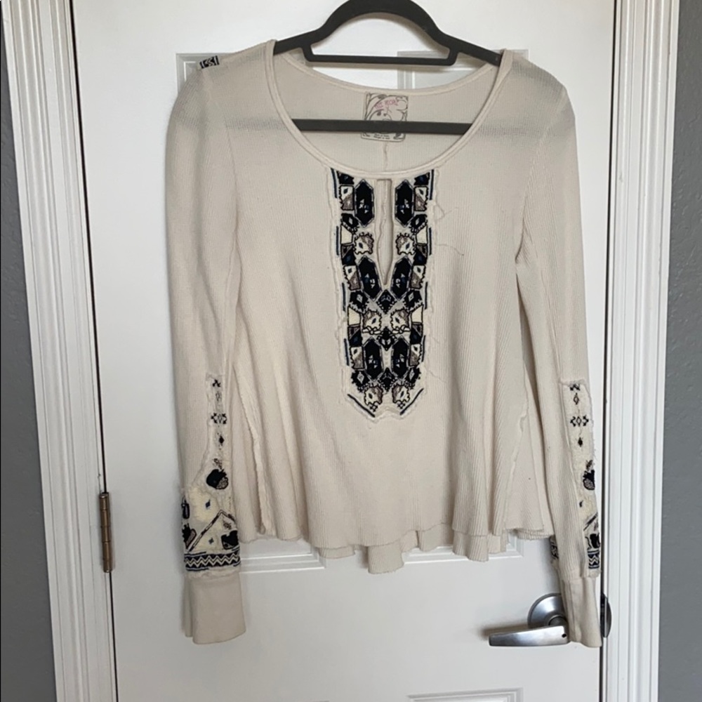 Unique free people top